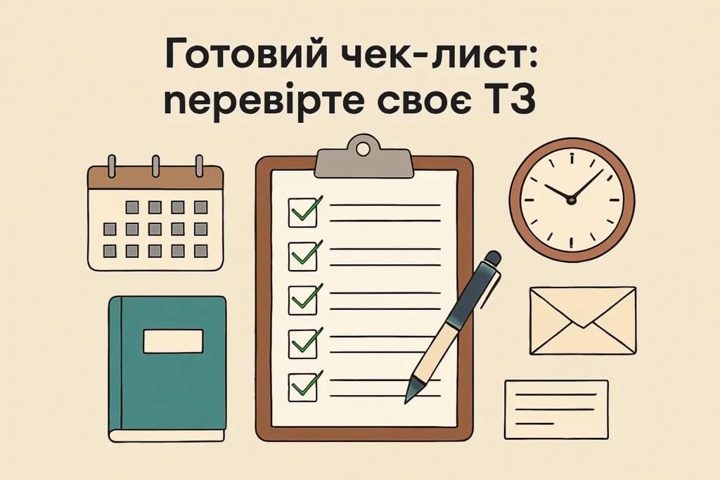Ready checklist