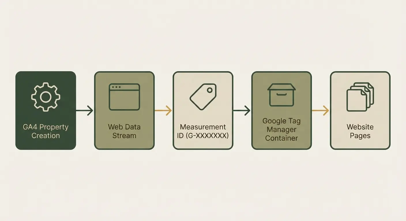 Первый этап — закладка фундамента