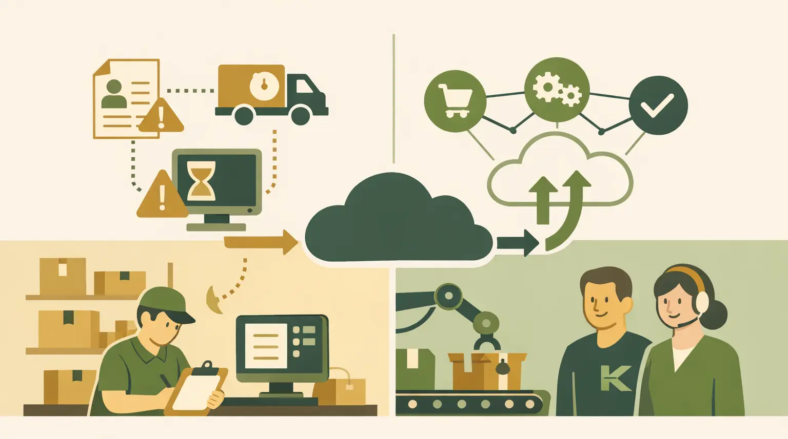 Как Kliox интегрирует ваш сайт с логистикой