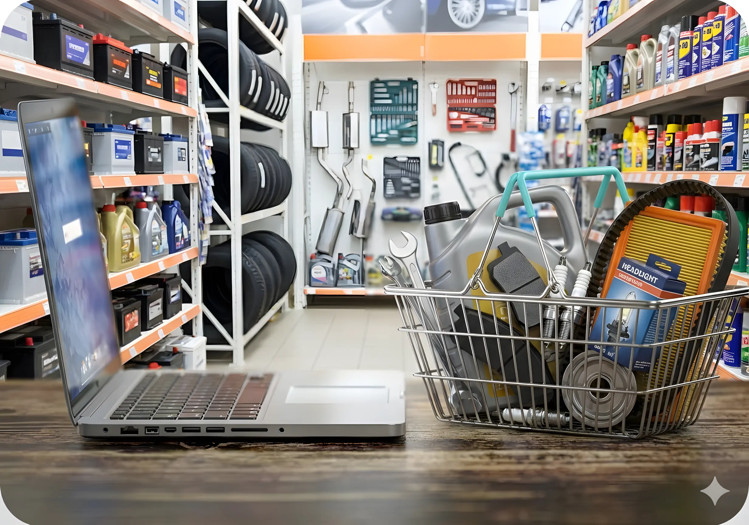 Превратите склад автозапчастей в автоматизированный центр прибыли