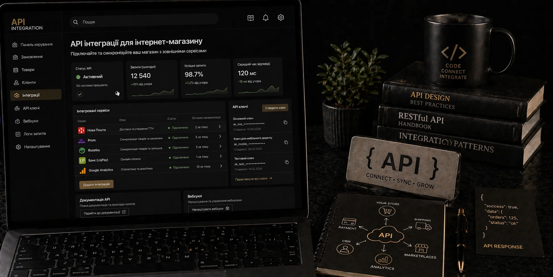 API інтеграції для інтернет-магазину: підключаємо будь-які зовнішні системи і сервіси. Від професіоналів студії kliox