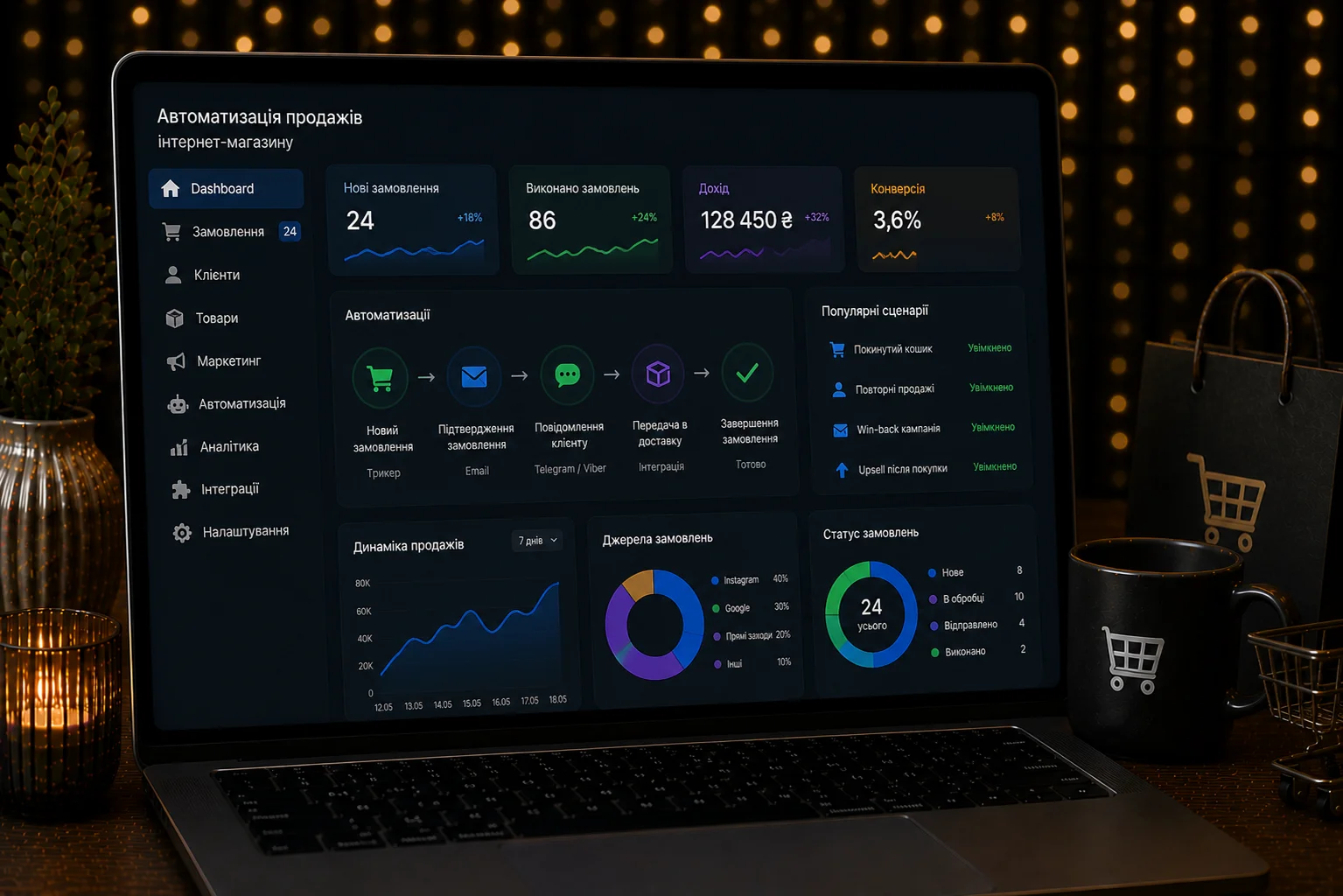 7 переваг автоматизації продажів від Kliox. Від студії кліокс
