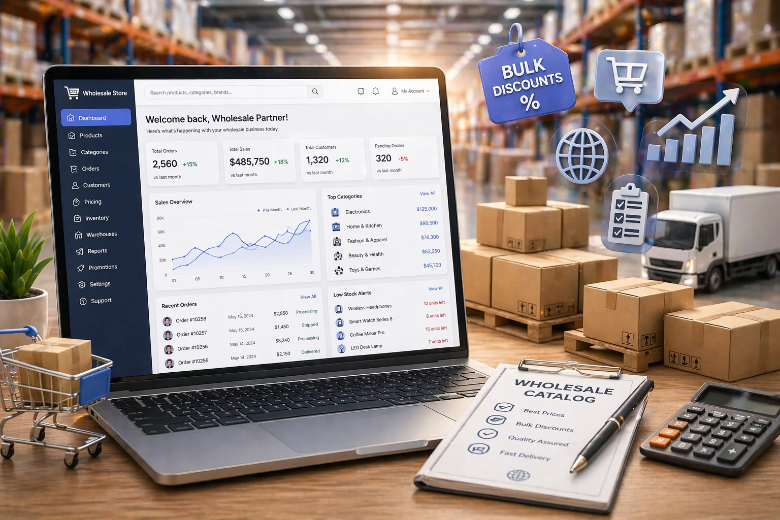 Масштабуйте оптові продажі без масштабування операційних витрат