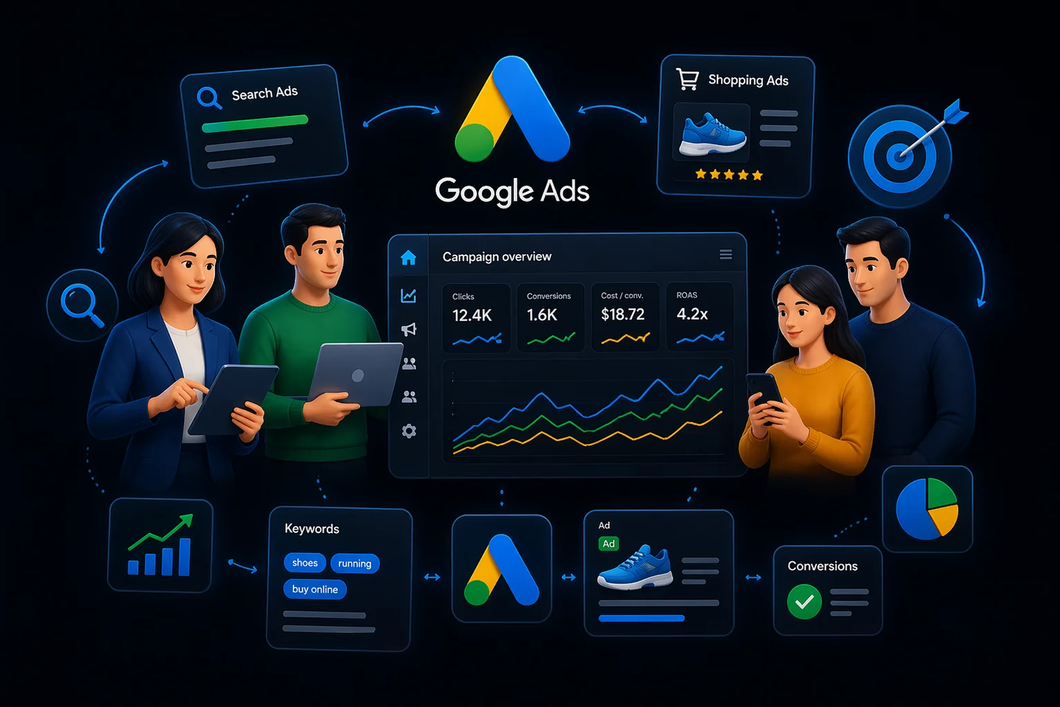 Аналітика поведінки та оптимізація рекламних воронок