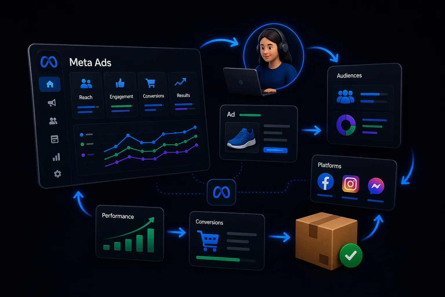 Масштабування через креативи та аудиторні стратегії