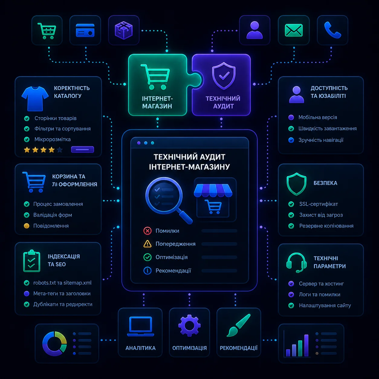 Технічний аудит інтернет-магазину