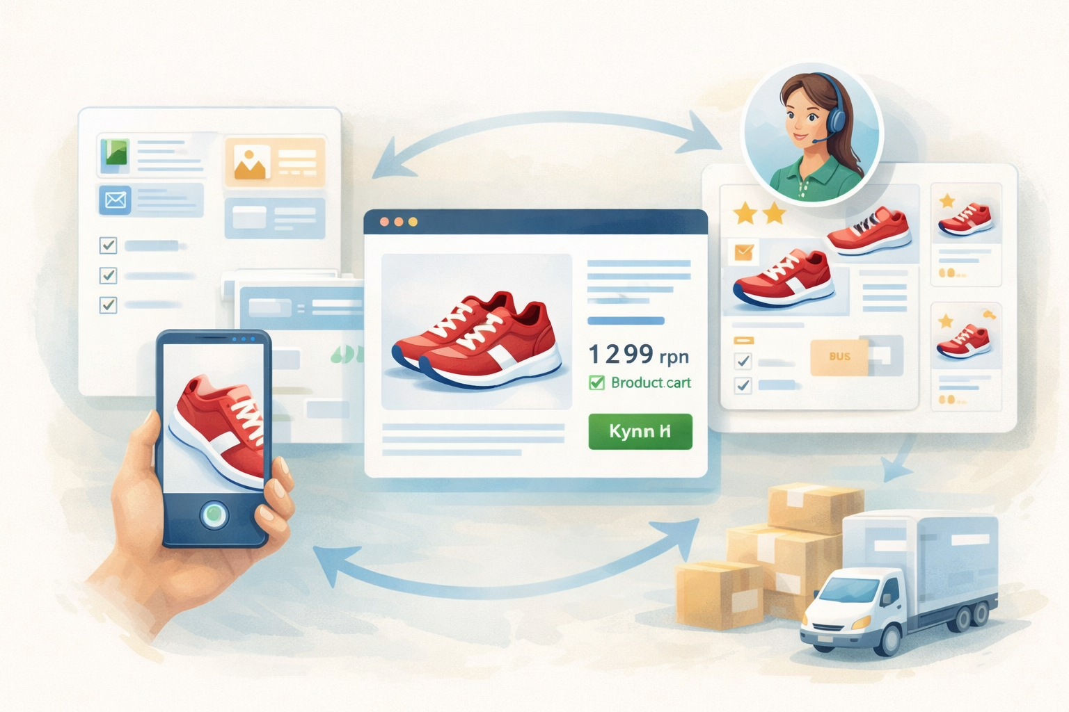 Конверсійні елементи та шлях до кошика