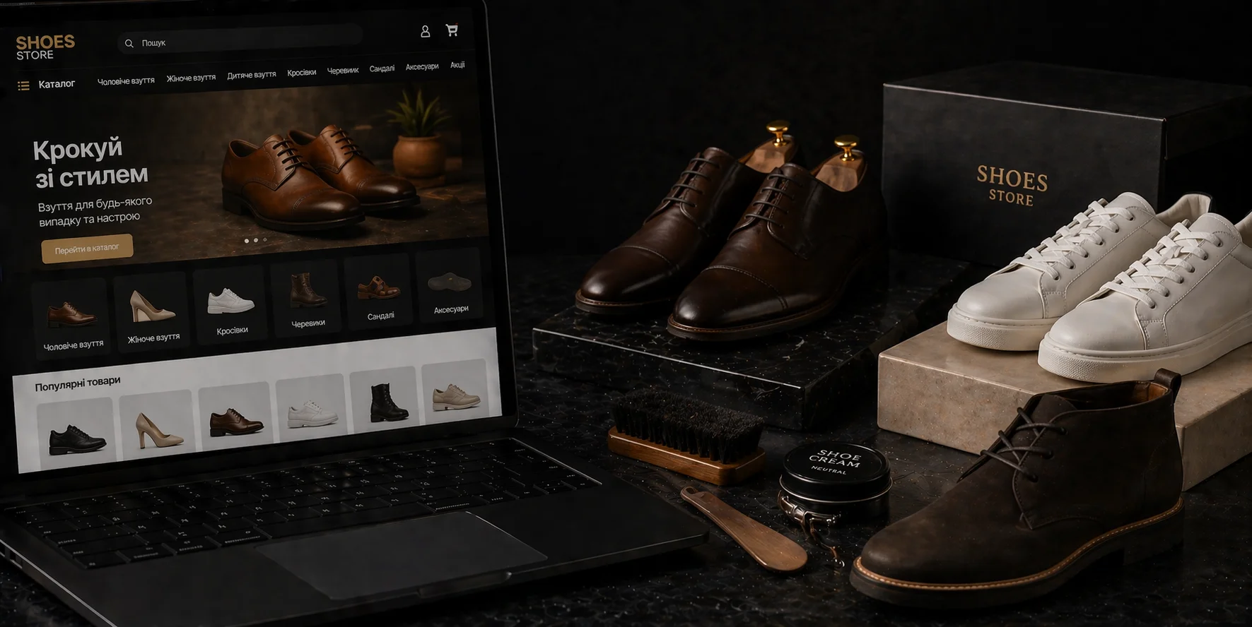 Розробка інтернет-магазину взуття: мобільний UX і підбір розміру, що зменшує повернення. Від компанії kliox