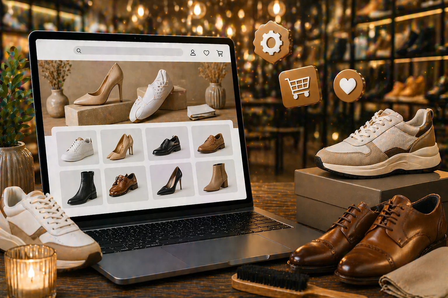 Що дає інтернет-магазин взуття під ключ. Від студії кліокс