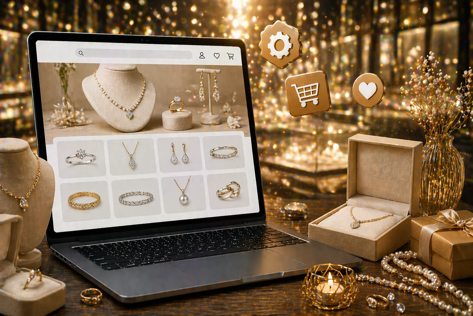 Що дає інтернет-магазин ювелірних виробів під ключ. Від студії кліокс