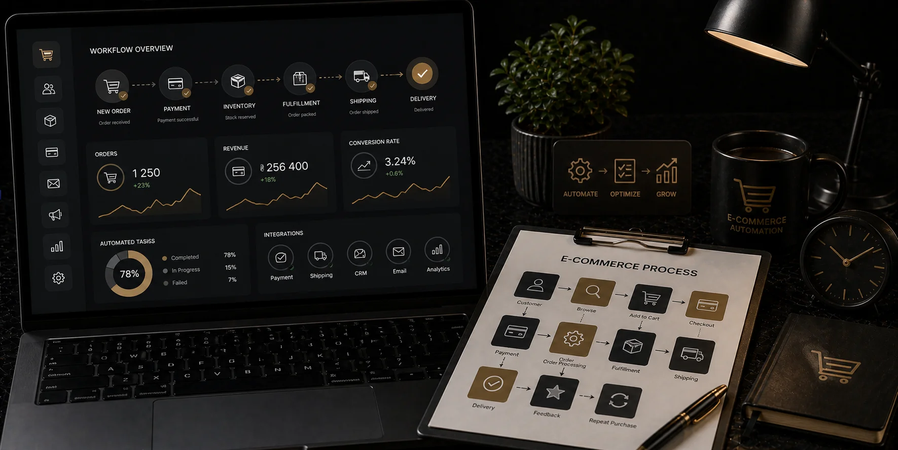 Автоматизація бізнес процесів ecommerce: від операційної рутини до стратегічного фокусу. Від професіоналів студії kliox