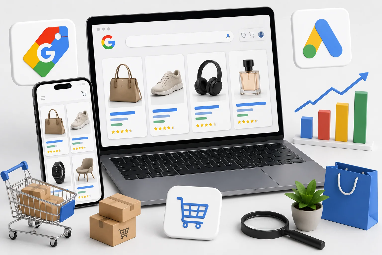 Google Shopping що показує ваші товари потрібним покупцям. Від студії кліокс