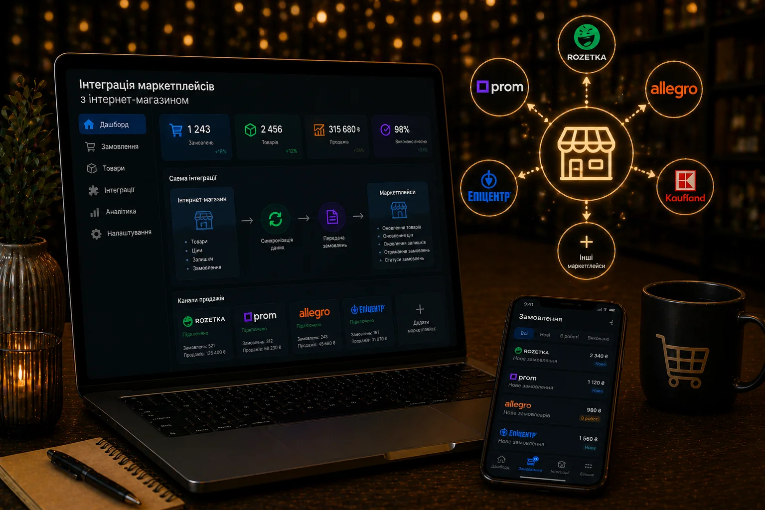 7 переваг інтеграції маркетплейсів від Kliox. Від студії кліокс