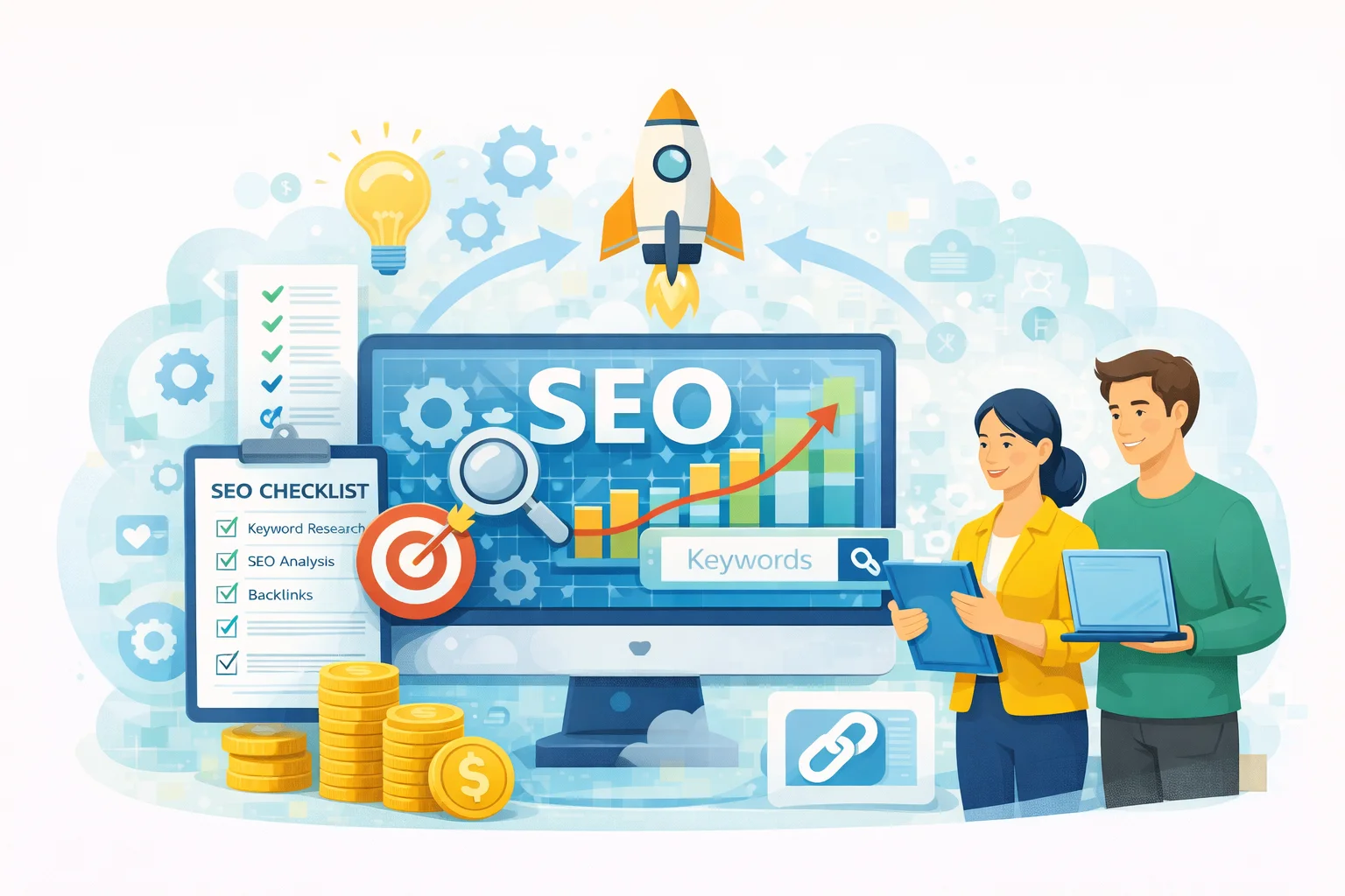 SEO оптимизация интернет-магазина: анализ ключевых слов, рост позиций в поиске и увеличение органического трафика
