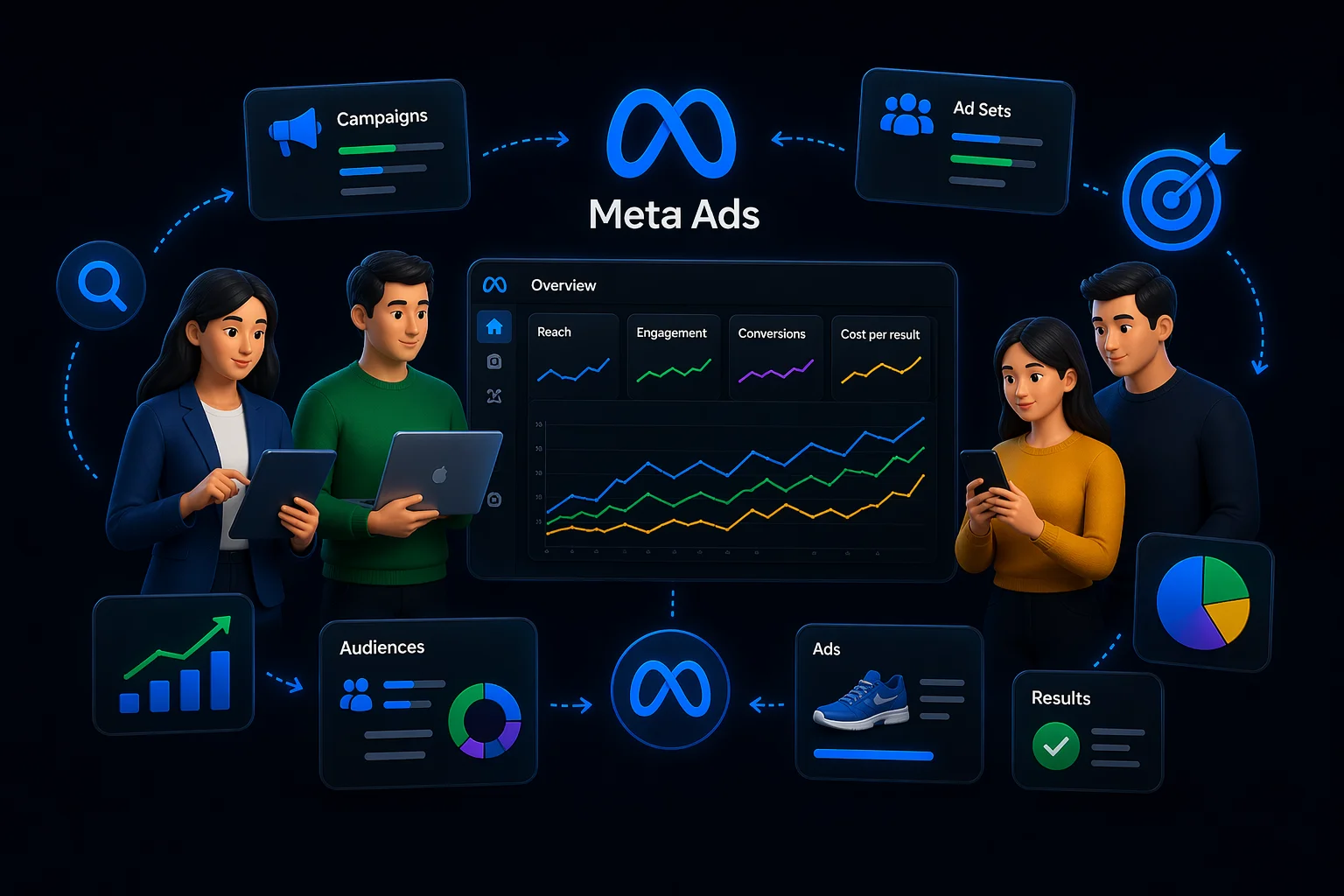Meta Ads для e-commerce: аналитика рекламных кампаний, сегментация аудиторий и оптимизация эффективности рекламы