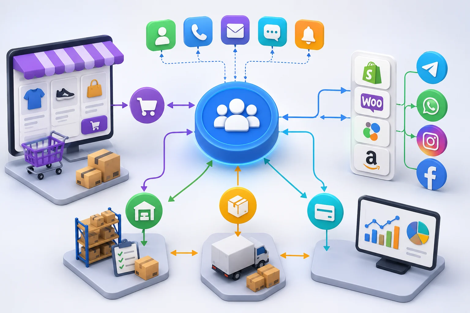Превратите CRM в центр управления всеми продажами. От студии клиокс