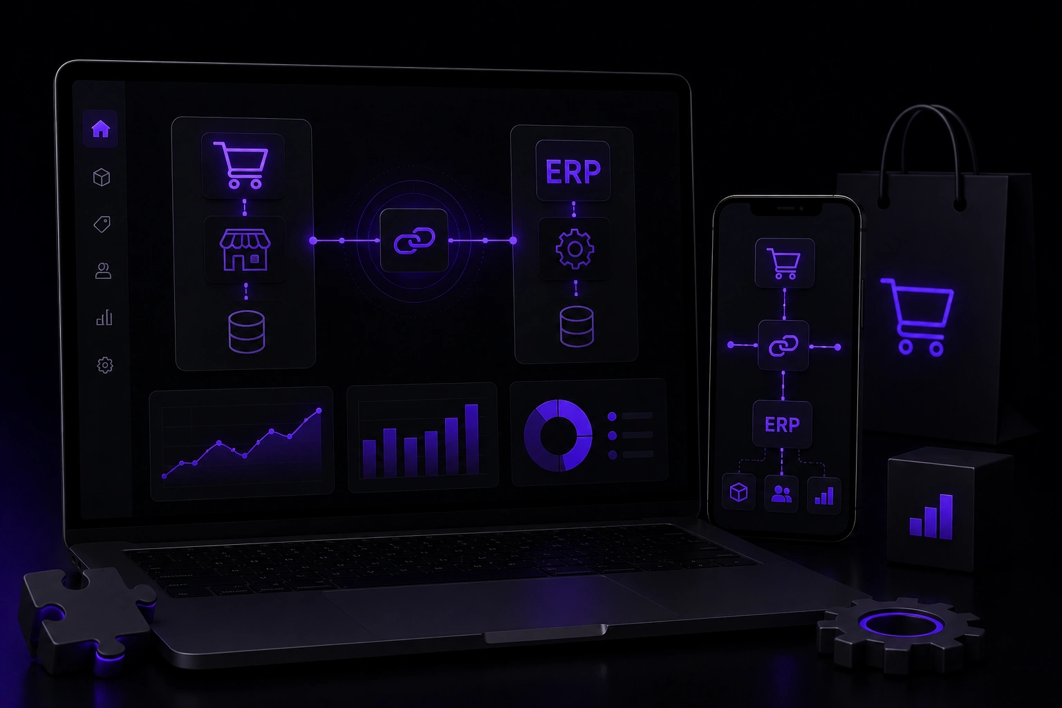 Интеграция ERP систем с интернет-магазином: 1С, BAS, SAP и Odoo без ручного ввода. От профессионалов студии kliox